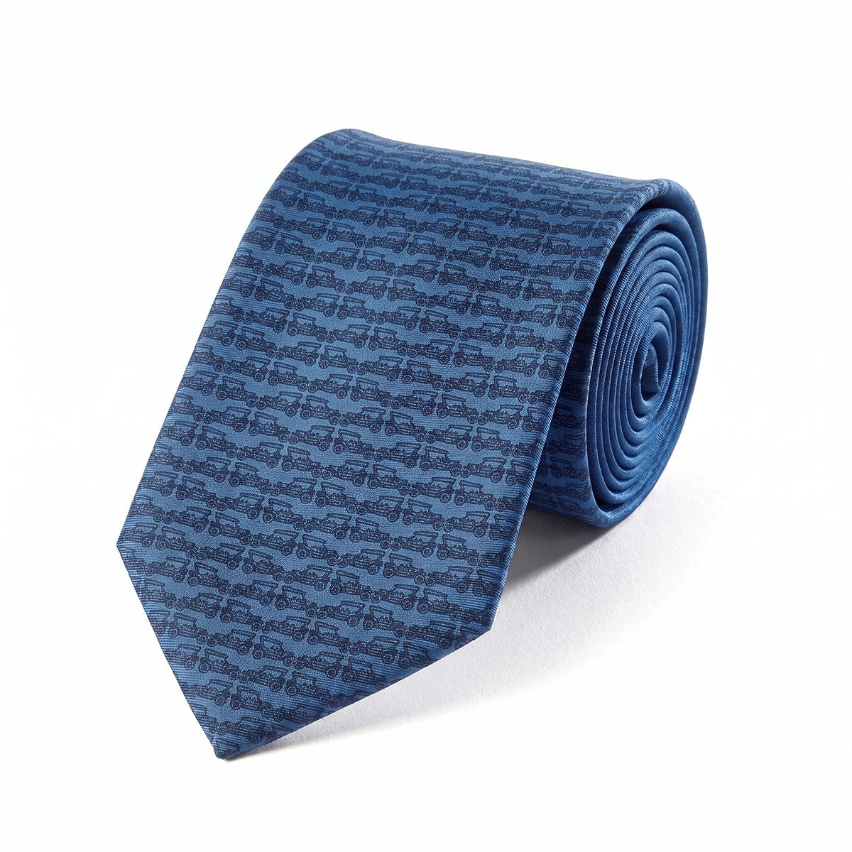 Vintage Cars Silk Tie