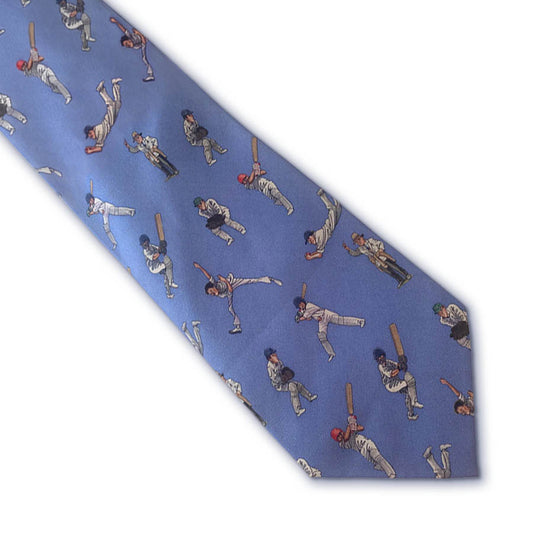 Bryn Parry Cricketers Silk Tie