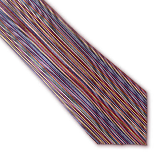 Multistripe Silk Tie