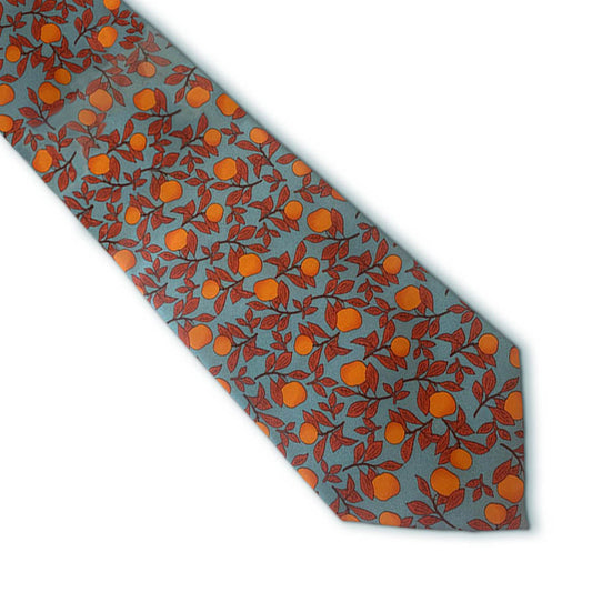 Clementines Silk Tie