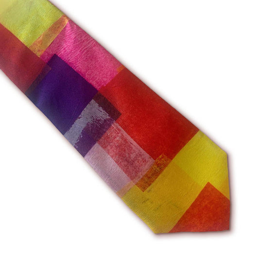 Collage Silk Tie