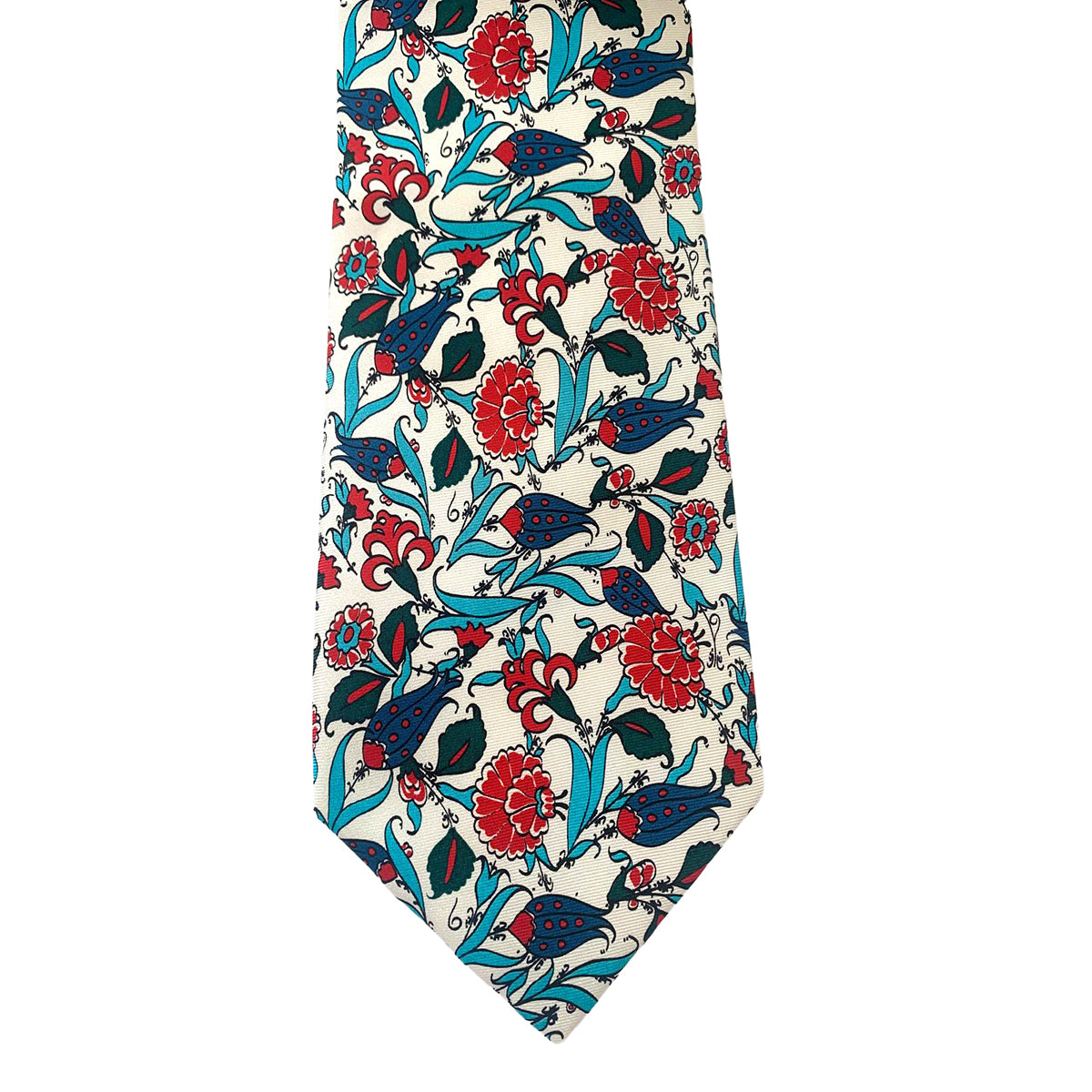 Iznik Floral Silk Tie