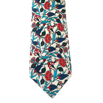 Iznik Floral Silk Tie