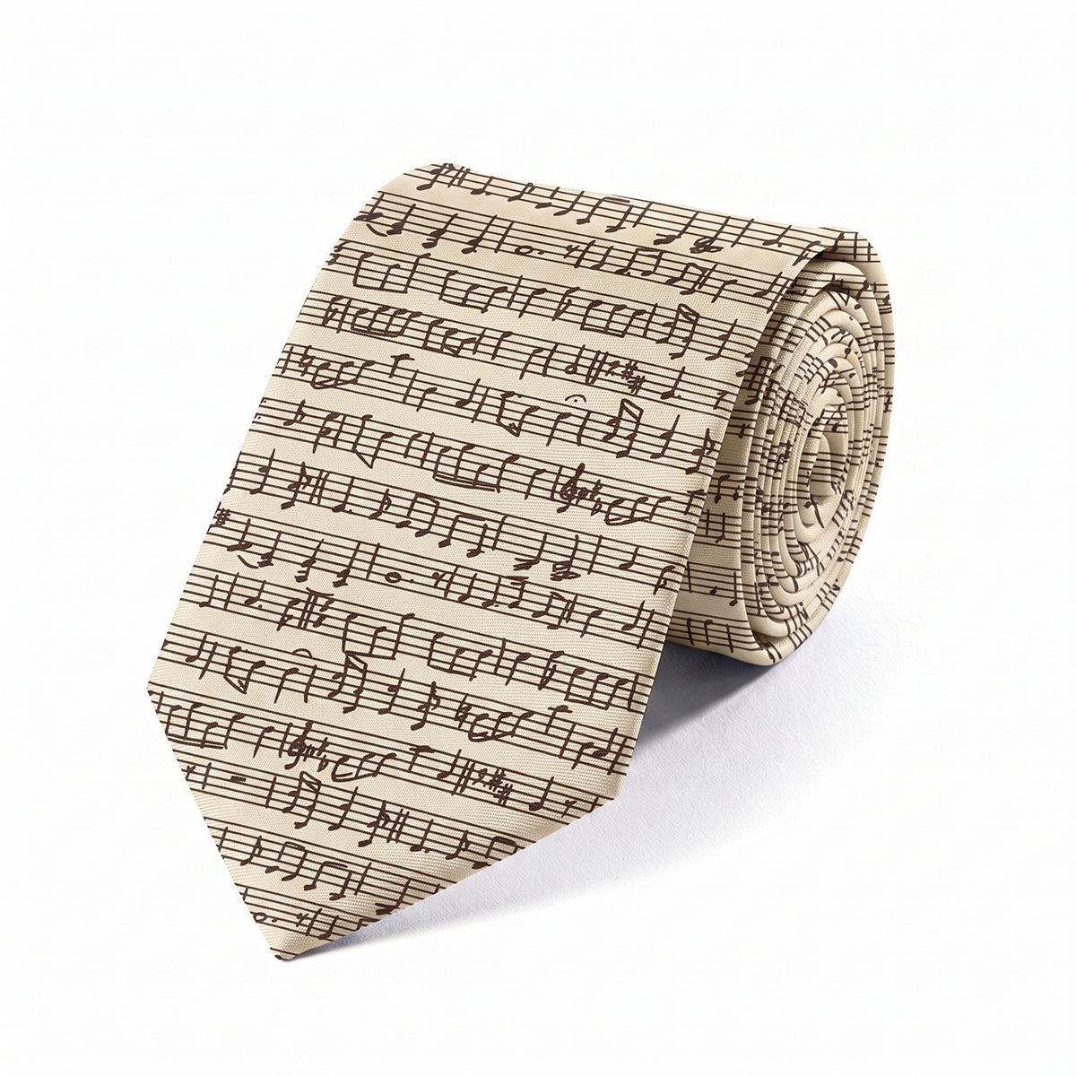 Music Sheet Silk Tie - Roll