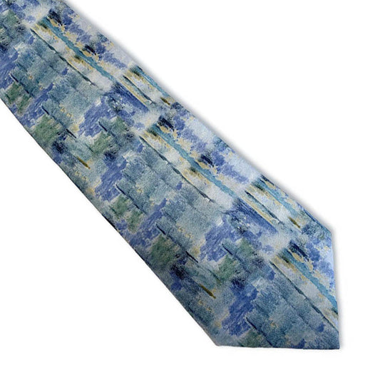 Lake after Cézanne Silk Tie