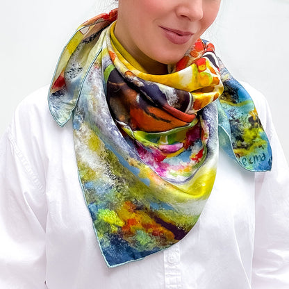 MASICORP SILK SQUARE - With Model