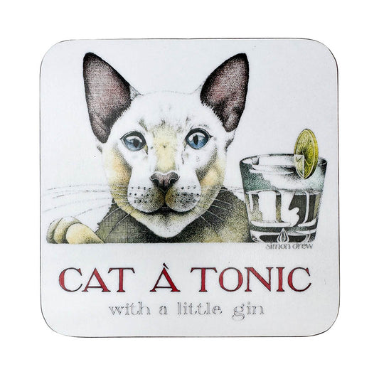 Simon Drew Coaster - Cat-a-Tonic