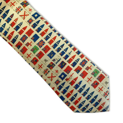 Yachting Flags Silk Tie