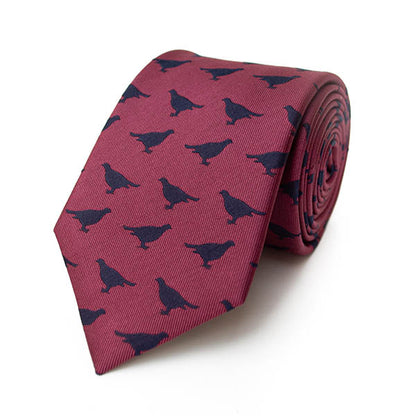 Grouse Silk Tie