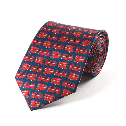 London Bus Silk Tie