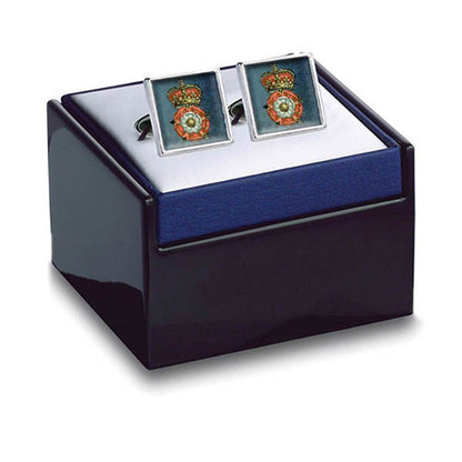 Tudor Rose & Crown Cuff Links Boxed