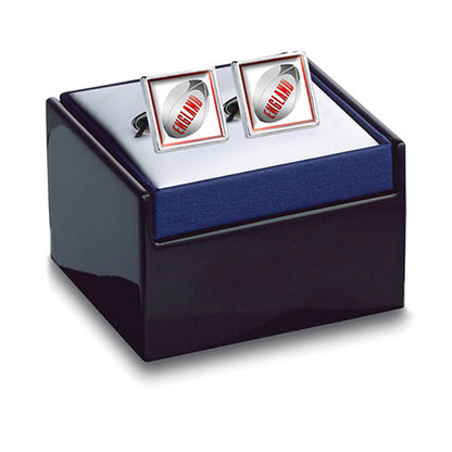 Rugby Ball - England Cuff Links Boxed