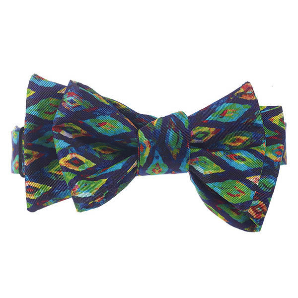 Ikat Jade Bow Tie