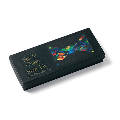 Ikat Jade Bow Tie Boxed