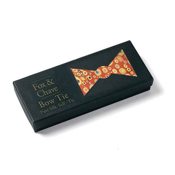 Klimt Red Bow Tie Boxed