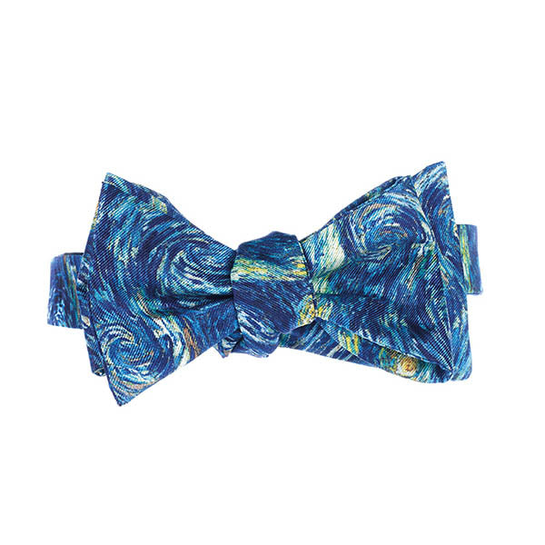 Van Gogh Starry Night Bow Tie