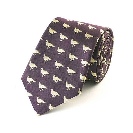 Grouse Silk Tie