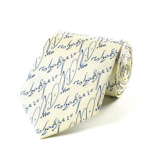 Shakespeare Signature Silk Tie