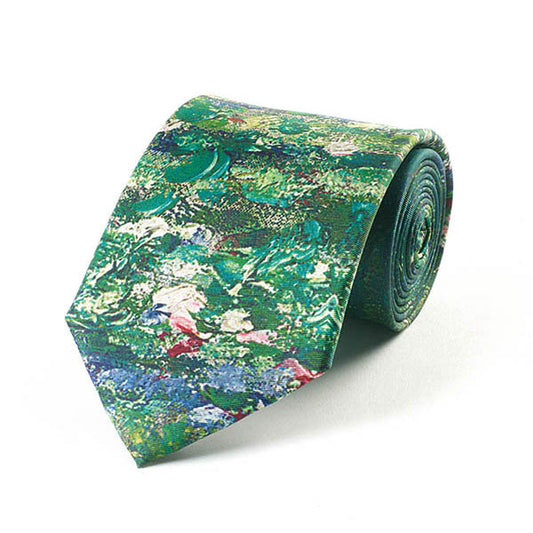 Monet Pond Silk Tie