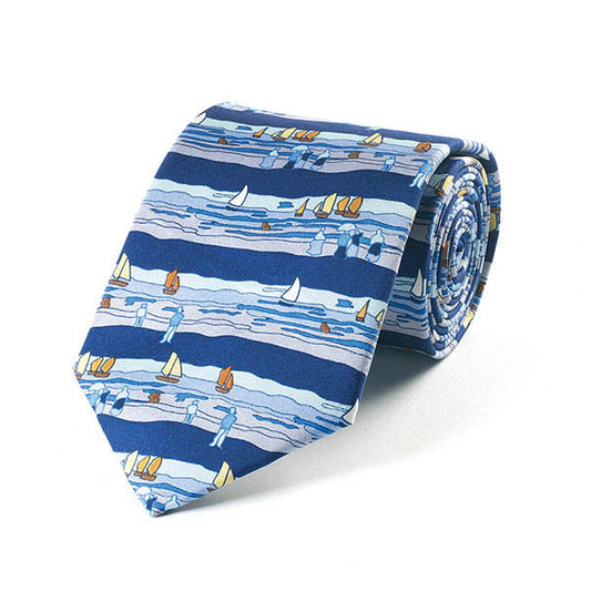 Boudin Seaside Silk Tie