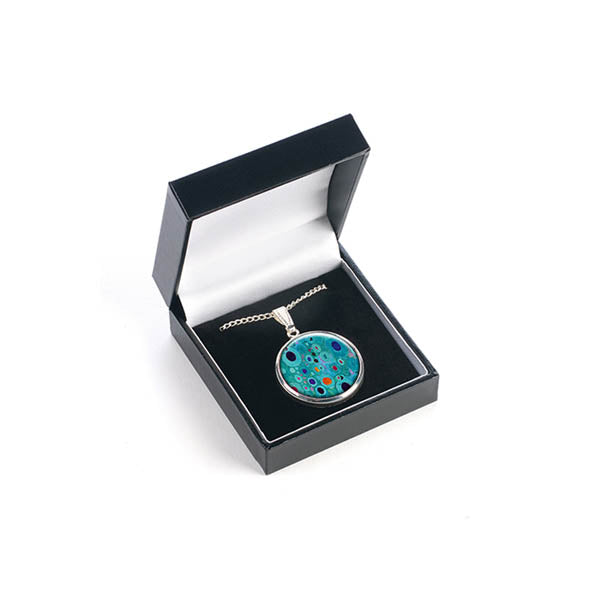 Klimt Turquoise Pendant - boxed