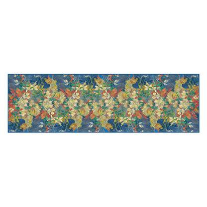 Gauguin Flowers Chiffon Scarf Flat