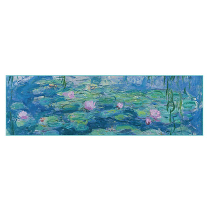Monet Water Lilies Chiffon Scarf Flat