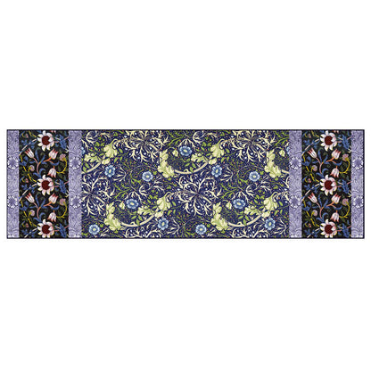 Morris Seaweed Chiffon Scarf Flat