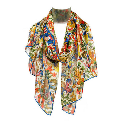Book of Hours Chiffon Scarf
