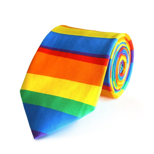 Rainbow Silk Tie