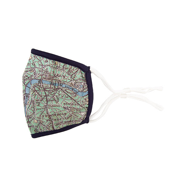 Masks From Maps London Map Face Mask – Fox & Chave