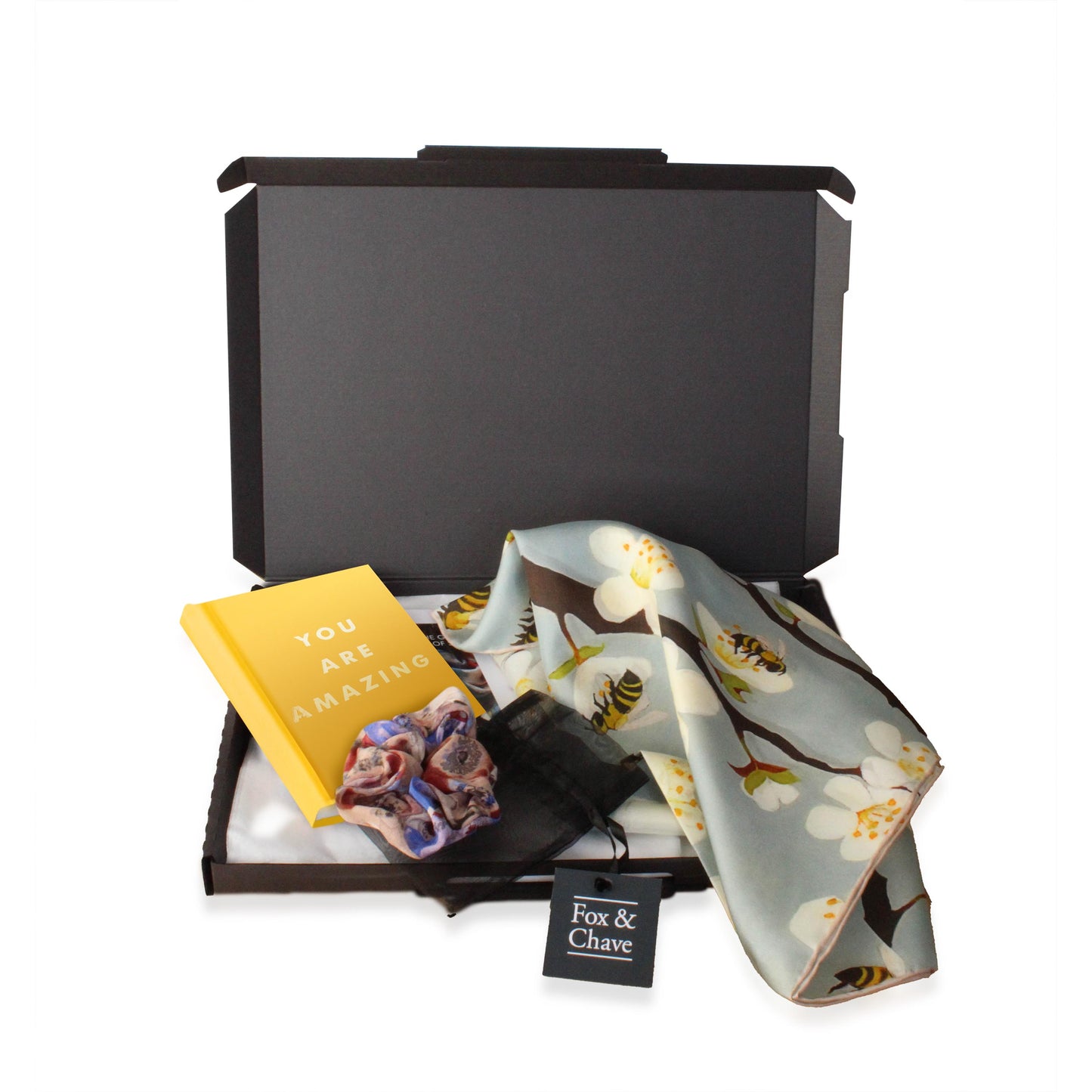 Mother's Day Scarf Gift Box - Example Contents