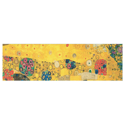 Klimt Kiss Chiffon Scarf - Flat Artwork